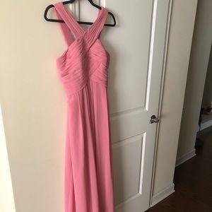 rose petal bridesmaid dresses